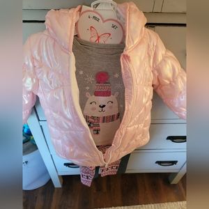 4 piece girls winter outfit